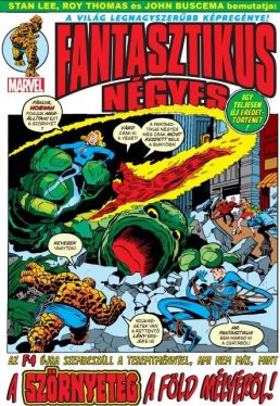 Fantasztikus Négyes 12 - A szörnyeteg a föld mélyéről