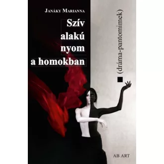Szív alakú nyom a homokban