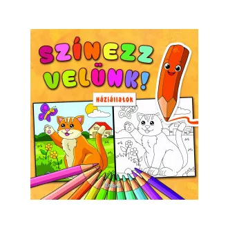 Színezz velünk! Háziállatok