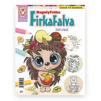 BagolyFióka - Firkafalva Tüskés színező