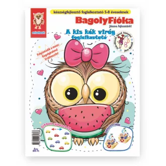 BagolyFióka foglalkoztató füzet - A kis kék virág