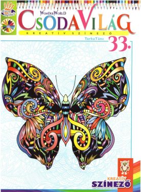 Csodavilág Kreatív színező 33. TarkaTánc