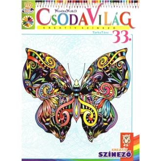 Csodavilág Kreatív színező 33. TarkaTánc