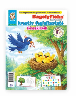 BagolyFióka kreatív foglalkoztató füzet - Fészeklakók