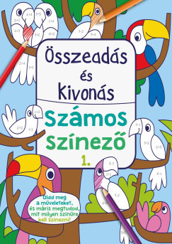 Összeadás és kivonás - Számos színező 1.