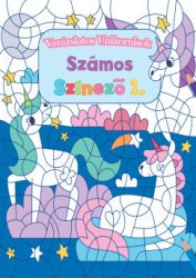 Varázslatos unikornisok - Számos színező 1.