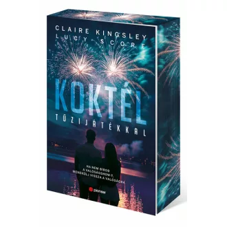 Koktél tűzijátékkal - Éldekorált