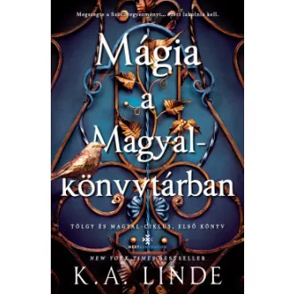 Mágia a Magyalkönyvtárban - Éldekorált