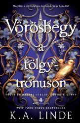 Vörösbegy a tölgytrónuson - Éldekorált