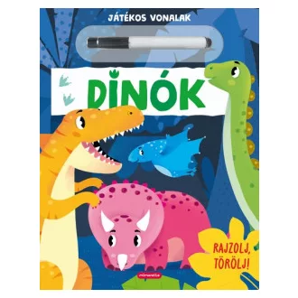 Dinók - Játékos vonalak