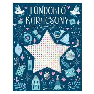Tündöklő karácsony - színező