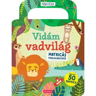   Vidám vadvilág - Matricás foglalkoztató - Több mint 50 matrica