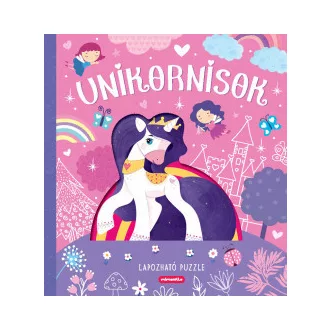 Unikornisok - Lapozható puzzle