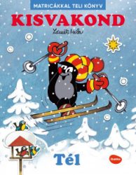 Kisvakond - Tél - Matricákkal teli könyv