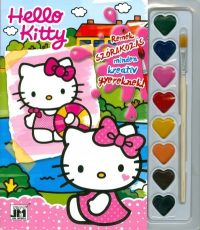 Hello Kitty - A5 kifestő festőkészlettel 2