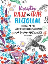 Kreatív rajz és írás filctollal