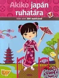 Akiko japán ruhatára - Több mint 300 matricával