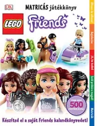 LEGO Friends matricás játékkönyv