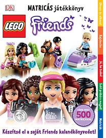 LEGO Friends matricás játékkönyv