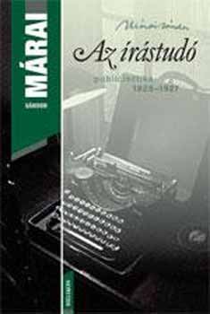 Az írástudó - Publicisztika 1925-1927