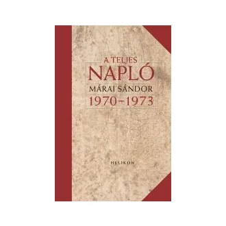A teljes napló 1970-73
