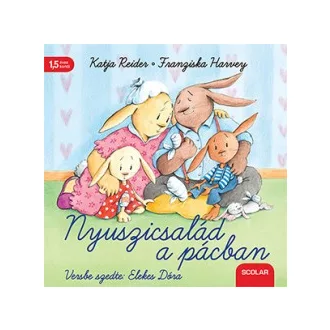 Nyuszicsalád a pácban
