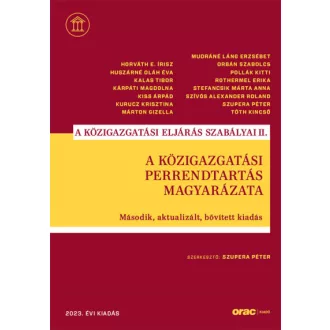 A közigazgatási perrendtartás magyarázata