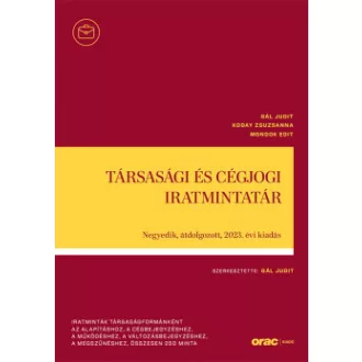Társasági és cégjogi iratmintatár