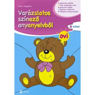 Varázslatos színező anyanyelvből OVI B kötet