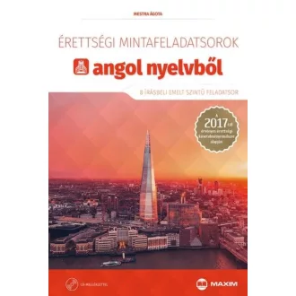   Érettségi mintafeladatsorok angol nyelvből (8 írásbeli emelt szintű feladatsor) CD-vel