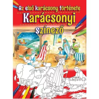 Karácsonyi színező - Az első karácsony története