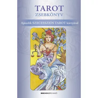 Tarot zsebkönyv - Ajándék szecessziós tarot kártyával