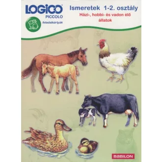   Ismeretek 1-2. osztály: Házi- hobbi- és vadon élő állatok