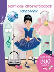 Matricás öltöztetőbabák - Táncosnők
