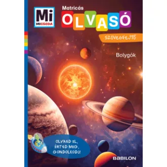 Bolygók - Mi Micsoda Olvasó - Matricás szövegfejtő