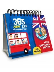   Agymenők - Képes szótanuló naptár - 365 angol szó példamondatokkal - 7-9 éveseknek