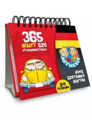   Agymenők - Képes szótanuló naptár - 365 német szó példamondatokkal - 9-11 éveseknek