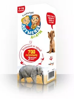 Agymenők kvízkártyák - Állatok - 7-14 éveseknek