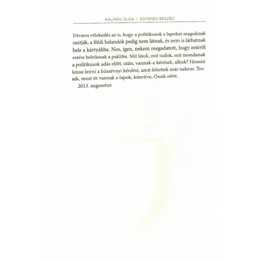 Egyenes beszéd