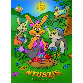 Nyuszis kifestő