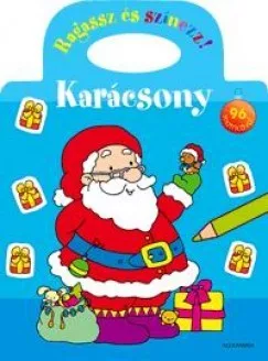 Karácsony - Ragassz és színezz!