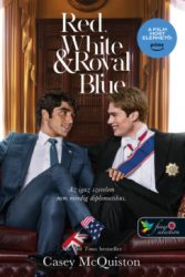  Red, White & Royal Blue - Vörös, fehér és királykék - filmes borítóval