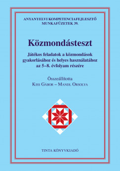 Közmondásteszt munkafüzet