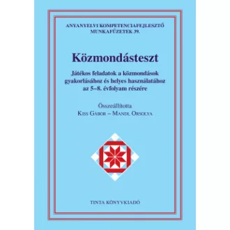 Közmondásteszt munkafüzet