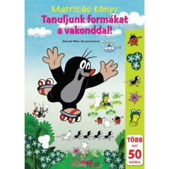 Tanuljunk formákat a vakonddal! - Matricás könyv