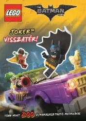 LEGO BATMAN - Joker visszatér - Matricás foglalkoztató