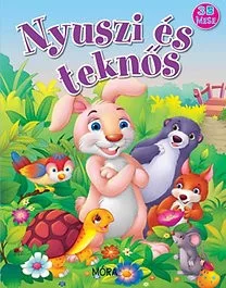 Nyuszi és teknős - 3D mesekönyv