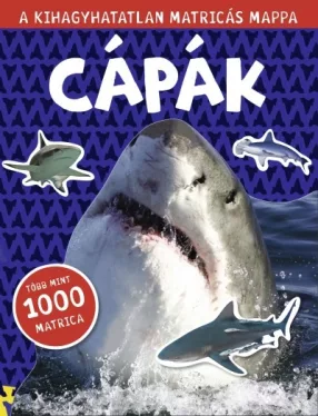 Cápák - a kihagyhatatlan matricás mappa