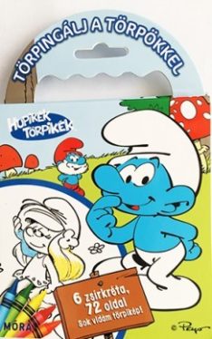 Törpingálj a törpökkel - színező zsírkrétával