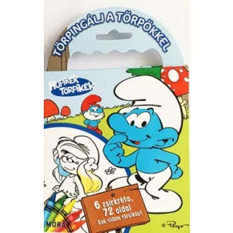 Törpingálj a törpökkel - színező zsírkrétával